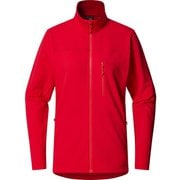 ロッソン ミッド ジャケット Rosson Mid Jacket Women 607606 Bright Red XSサイズ [ソフトシェルジャケット レディース]