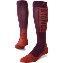 OG MID WOOL SNOW A758C24OGM WINE Lサイズ [スキーソックス]