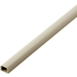 LD-GAF1M [配線カバー 壁用 モール 長さ1m×幅16mm フラット 配線隠し ケーブルカバー 設置用テープ付き 【φ7.7mm以下の LANケーブル/電源コード/アンテナケーブル/各種ケーブル 対応】 ベージュ]