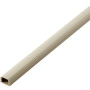LD-GAF1M [配線カバー 壁用 モール 長さ1m×幅16mm フラット 配線隠し ケーブルカバー 設置用テープ付き 【φ7.7mm以下の LANケーブル/電源コード/アンテナケーブル/各種ケーブル 対応】 ベージュ]