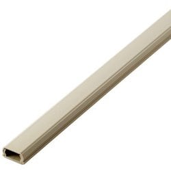 LD-GAF2M [配線カバー 壁用 モール 長さ1m×幅21mm フラット 配線隠し ケーブルカバー 設置用テープ付き 【LANケーブル/電源コード/アンテナケーブル/各種ケーブル など】 ベージュ]