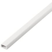 LD-GAF2MWH [配線カバー 壁用 モール 長さ1m×幅21mm フラット 配線隠し ケーブルカバー 設置用テープ付き 【LANケーブル/電源コード/アンテナケーブル/各種ケーブル など】 ホワイト]