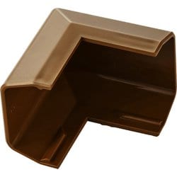 LD-GAFD3MBR [配線カバー モール 接続ユニット 出ズミ （壁用 フラットモール LD-GAF3MBR 専用） ブラウン]
