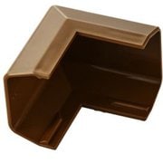 LD-GAFD3MBR [配線カバー モール 接続ユニット 出ズミ （壁用 フラットモール LD-GAF3MBR 専用） ブラウン]