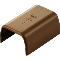 LD-GAFJ1MBR [配線カバー モール 接続ユニット ストレート （壁用 フラットモール LD-GAF1MBR 専用） ブラウン]