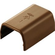 LD-GAFJ1MBR [配線カバー モール 接続ユニット ストレート （壁用 フラットモール LD-GAF1MBR 専用） ブラウン]