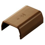 LD-GAFJ2MBR [配線カバー モール 接続ユニット ストレート （壁用 フラットモール LD-GAF2MBR 専用） ブラウン]