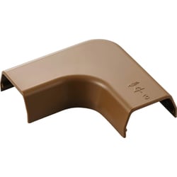 LD-GAFM3MBR [配線カバー モール 接続ユニット 曲ガリ （壁用 フラットモール LD-GAF3MBR 専用） ブラウン]