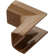 LD-GAFR1MBR [配線カバー モール 接続ユニット 入ズミ （壁用 フラットモール LD-GAF1MBR 専用） ブラウン]