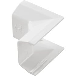 LD-GAFR3MWH [配線カバー モール 接続ユニット 入ズミ （壁用 フラットモール LD-GAF3MWH 専用） ホワイト]