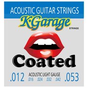 コーテッドアコースティックギター弦 012-016-024-032-042-053 A/G012-053HQC ライト