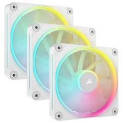 iCUE LINK LX120 RGB 120mm PWM Fans Starter Kit White iCUE LINKシステム構築用 システムハブ ＋ 120mm PCケースファン 3個パック ホワイト CO-9051030-WW