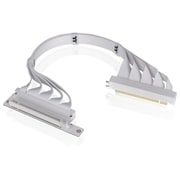 PCI-E 4.0 Dual 90 Degree Riser Cable 400mm Snow AC-077-CO6OTN-C1