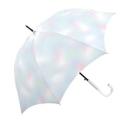 124631 [長傘 婦人用 ミルキートーンオーロラカラー 58cm ジャンプ式 UVカット加工 LBL 124631]