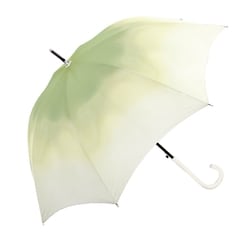 長傘 婦人用 ラテアンブレラ 60cm ジャンプ式 UVカット加工 マッチャ 124628 124628