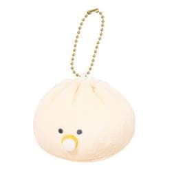 PT0056-A つぶらな瞳の中華街 むぎゅぬい ボールチェーン付 マスコット べびーにくまん