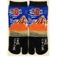 のびのびストレッチ足袋ソックス スニーカー丈 富嶽三十六景 凱風快晴  大寸 足袋 24～30cm MR017T750Z35