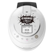 水なし自動調理鍋 HEALSIO(ヘルシオ) ホットクック 1.0L ホットクックカスタマイズサービス<新日本プロレス L・I・Jロゴ Ver.> ホワイト系 受注期間限定 KN-HW1S-W2