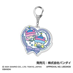 たまごっち×サンリオキャラクターズ アクリルキーホルダー 05. リトルツインスターズ
