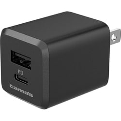 USB急速充電器 USB PD（パワーデリバリー）/QC（クイックチャージ）対応 20W USB-C×1/USB-A×1 TSAP156UCK