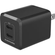 USB急速充電器 USB PD(パワーデリバリー)対応 30W USB-C×2 可動収納式プラグ TSAP157C2K