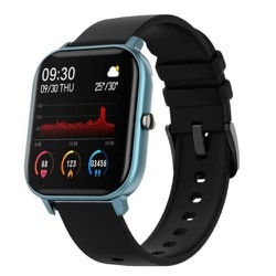 COCORUN スマートウォッチ CP-2Rシリーズ ブルー CP-2RBK
