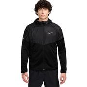 TF RPL スフィア マイラー フーディ ジャケット FZ1112 010 BLACK/BLACK/(REFLECTIVE SILV) Lサイズ [ランニングウェア ジャケット メンズ]