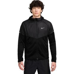 TF RPL スフィア マイラー フーディ ジャケット FZ1112 010 BLACK/BLACK/(REFLECTIVE SILV) XLサイズ [ランニングウェア ジャケット メンズ]