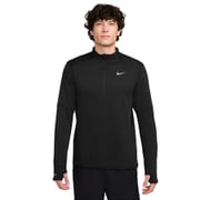 TF RPL エレメント ハーフジップ L/S トップ FZ1150 010 ブラック Lサイズ [ランニングウェア ジャケット メンズ]