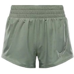 Dri-FIT ミッドライズ グラフィック ショートパンツ(インナー付き) FV6365 370 グリーン Lサイズ [ランニングウェア ショートパンツ レディース]