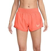 Dri-FIT ミッドライズ グラフィック ショートパンツ(インナー付き) FV6365 643 オレンジ Mサイズ [ランニングウェア ショートパンツ レディース]