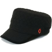 QUILTING RIB WORK CAP RB7008 BLACK REGULAR(56.5-59cm) [キャップ]