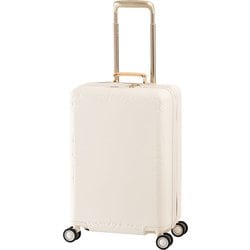 スーツケースハード VIOLA（ヴィオラ） 旅行日数目安：3～4泊 36L（＋8）L 超軽量 機内持込サイズ 拡張可能 VO-111-18W クリームホワイト