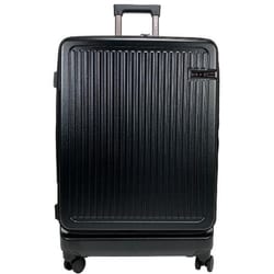 スーツケース レジェーロ フロントオープンラゲージ ファスナータイプ 旅行日数目安：4～7泊 TSAロック搭載 87L/拡張時97L ブラック ACE-548301