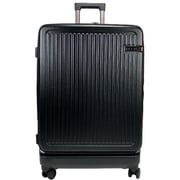 スーツケース レジェーロ フロントオープンラゲージ ファスナータイプ 旅行日数目安:4~7泊 TSAロック搭載 87L/拡張時97L ブラック ACE-548301