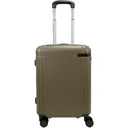 スーツケース ラーゴム キャスターストッパー ファスナータイプ 旅行日数目安：1～2泊 機内持ち込み可 TSAロック搭載 35L/拡張時43L アッシュグリーン ACE-549204
