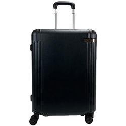 スーツケース ラーゴム キャスターストッパー ファスナータイプ 旅行日数目安：2～4泊 TSAロック搭載 53L/拡張時64L ブラック ACE-549301