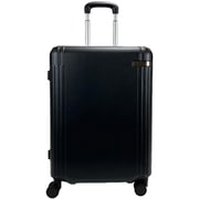スーツケース ラーゴム キャスターストッパー ファスナータイプ 旅行日数目安:2~4泊 TSAロック搭載 53L/拡張時64L ブラック ACE-549301