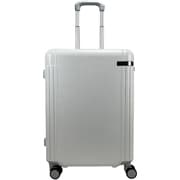 スーツケース ラーゴム キャスターストッパー ファスナータイプ 旅行日数目安:2~4泊 TSAロック搭載 53L/拡張時64L ミストホワイト ACE-549306