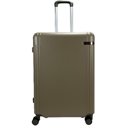 スーツケース ラーゴム キャスターストッパー ファスナータイプ 旅行日数目安：4～7泊 TSAロック搭載 74L/拡張時89L アッシュグリーン ACE-549404