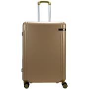 スーツケース ラーゴム キャスターストッパー ファスナータイプ 旅行日数目安:4~7泊 TSAロック搭載 74L/拡張時89L ナチュラルベージュ ACE-549405