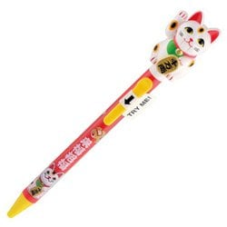 招き猫ペン 白 72084001