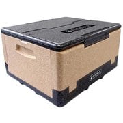 25900310 [FLOBBLE 折りたたみ クーラーボックス 31L 発泡ポリプロピレン ブラウン]