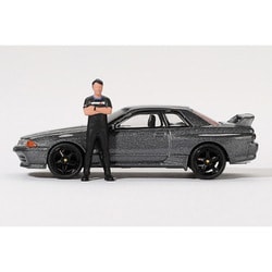 MINI GT 1/64 Nissan スカイライン GT-R R32 ニスモ ガンメタル