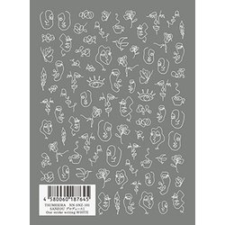 SANZOU1 One stroke writing WHI NN-SNZ-101