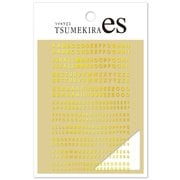 es ミニアルファベット ゴールド ES-MNA-103