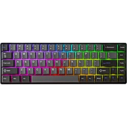ゲーミングキーボード ラピッドトリガー搭載 US配列（PBT Keycaps）68キー DrunkDeer G65 Black G65-B0P01