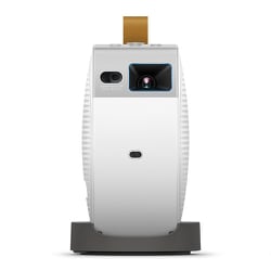 【完動品】BenQ ベンキュー プロジェクター パールホワイト×ゴールド BenQ、4Kゲーミングプロジェクターの短焦点モデル「X500i