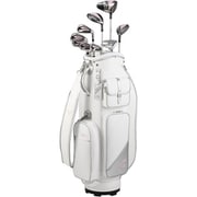 REVA パッケージセット 9本セット（1W、4W、U5、＃7-＃9、PW、SW、PT）＋キャディバッグ Callawayオリジナルカーボン（L） レディス ピンク 右用 2024年モデル [レディース ゴルフクラブセット]