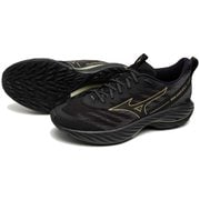 ウエーブライダーGTX 2 ユニセックス ランニングシューズ ブラック×ゴールド（01） 27.5cm J1GC2482